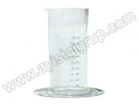 DERECELİ SİLİNDİR (50 ml. 1/2 Böl. Cam)