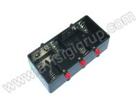 PİL YATAĞI (Dörtlü, plastik)