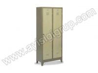 İKİ KAPAKLI SOYUNMA DOLABI