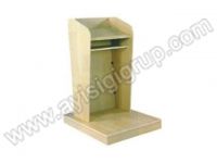 PLATFORMLU AHŞAP KÜRSÜ