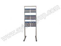 3 BASAMAKLI 6 CEPLİ BROŞÜR STANDI