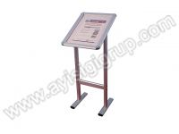 TEK AYAKLI MENÜ STANDI