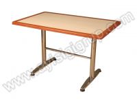 DAMLA MASA ÇİFT RENK KROM AYAK