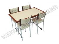 İKİ RENKLİ YEMEK MASASI(sandalye hariç)