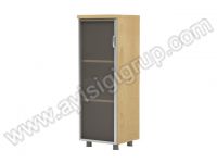 METAL KAPAKLI DAR DOLAP